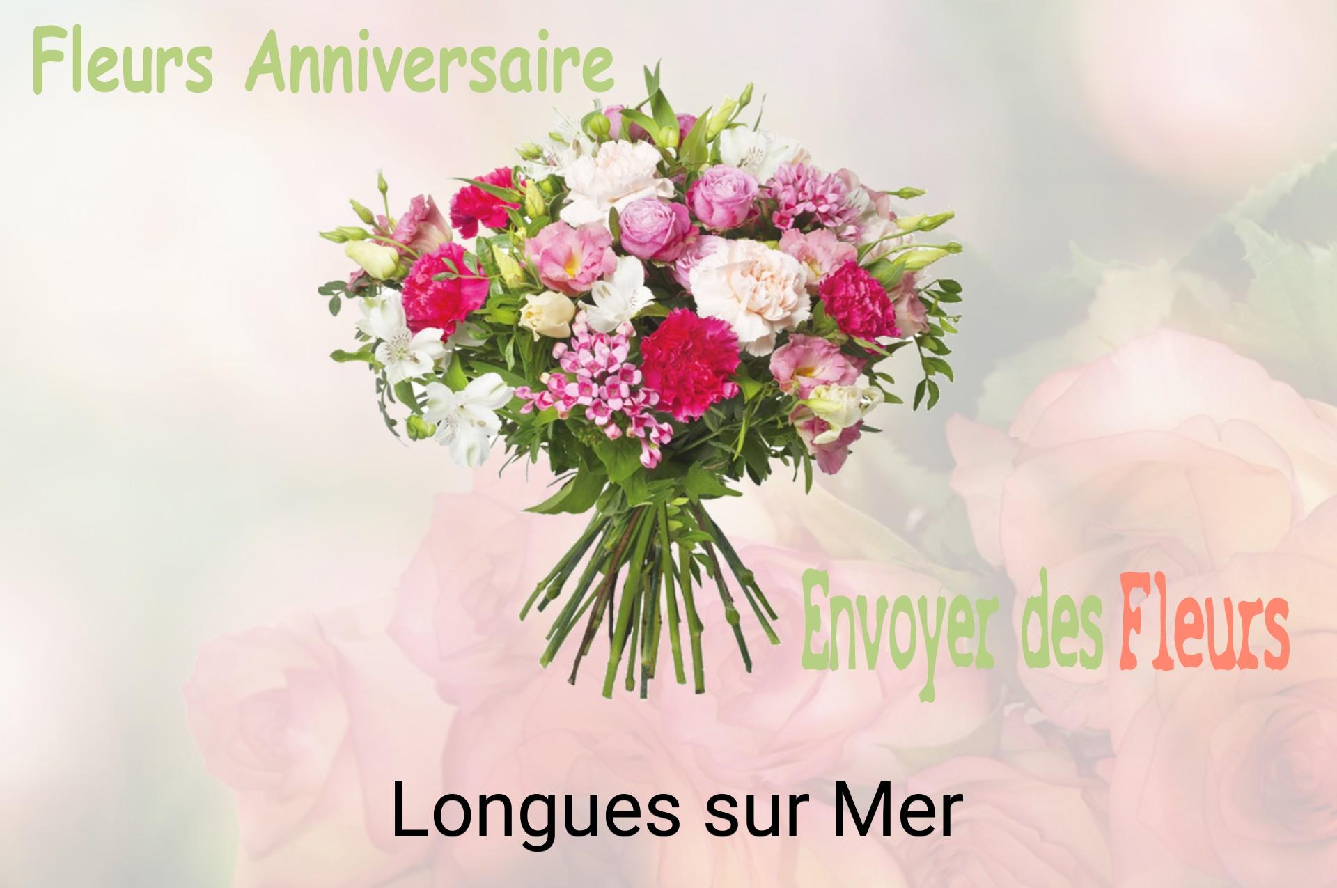 Bouquet de fleurs d’anniversaire livré à Longues-sur-Mer